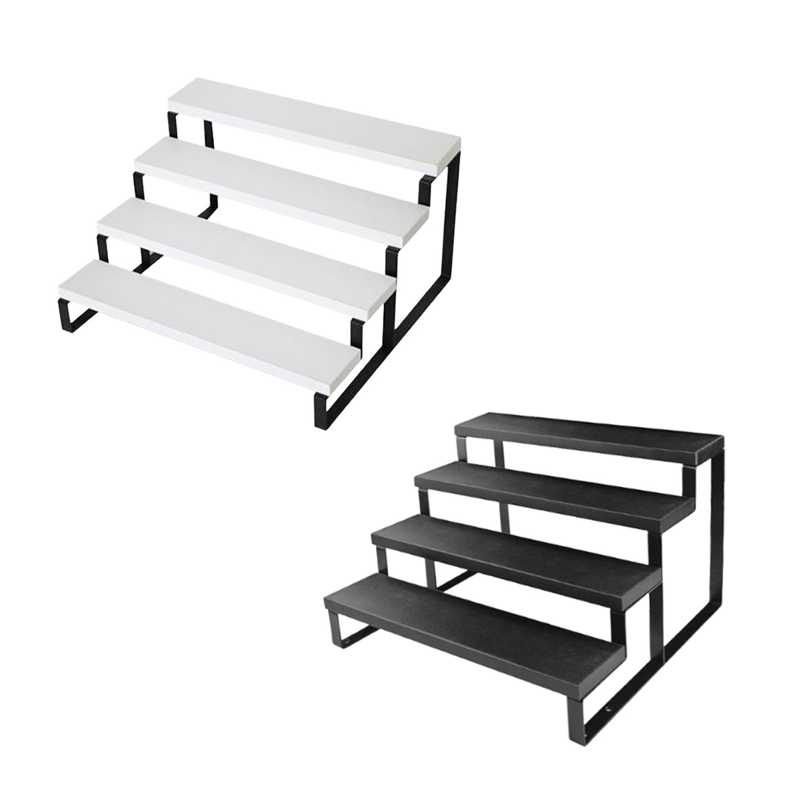 Display Risers Set - 4단 진열대 철제 향수 랙 메이크업