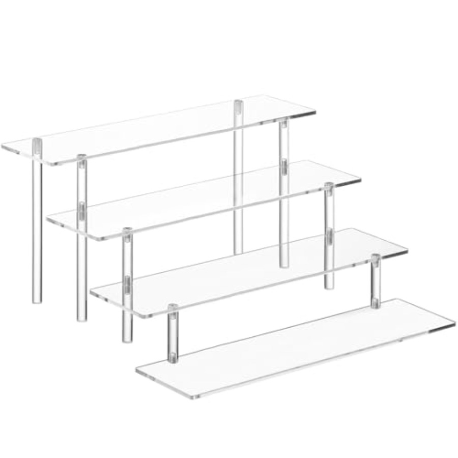 4단 아크릴 향수 정리대, 향수, 코롱, 화장품, 스킨 - Display Risers Set 리뷰 및 가격