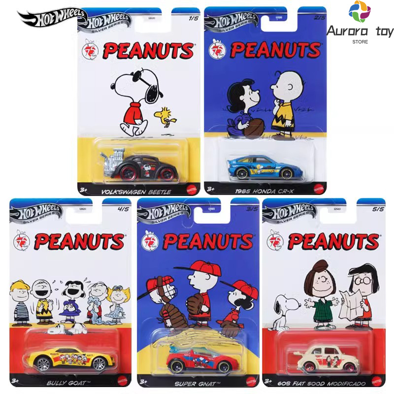 1/64 핫 휠 자동차 모델 스누피 피너츠 시리즈 혼다 - Mattel Toy Hot Wheels 리뷰 및 가격