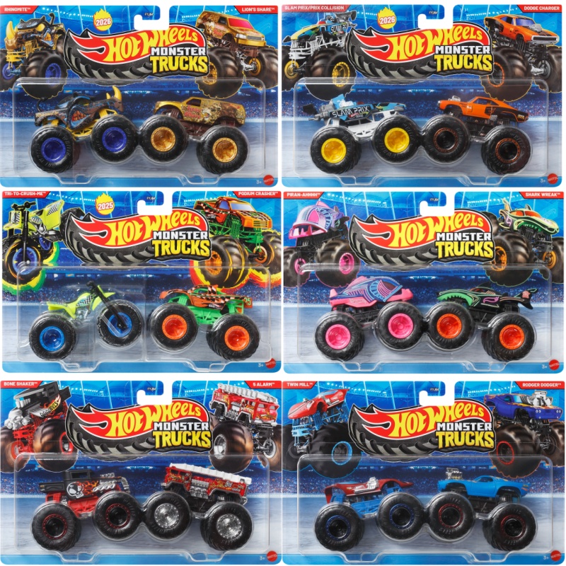 2026 핫휠 몬스터 트럭 Fyj64 Hw 타이거 샤크 - Hot Wheels Car Mainline 리뷰 및 가격