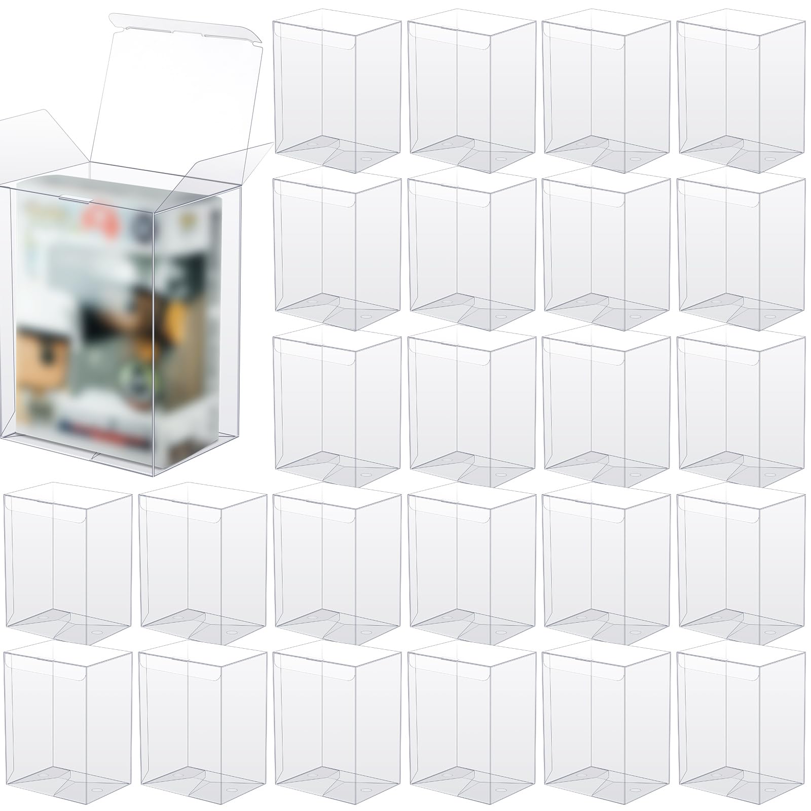 4인치 펀코팝 비닐 피규어와 호환되는 투명 전시 케이스 - Funko Pop Protector 리뷰 및 가격