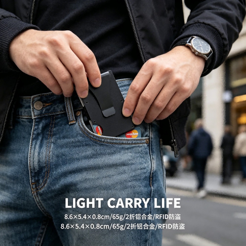 알루미늄 합금 RFID 차단 카드 홀더 초슬림 도난 방 - Card Top Loader 리뷰 및 가격